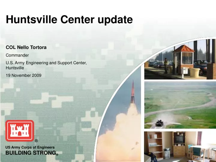 huntsville center update