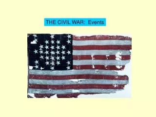 THE CIVIL WAR: Events