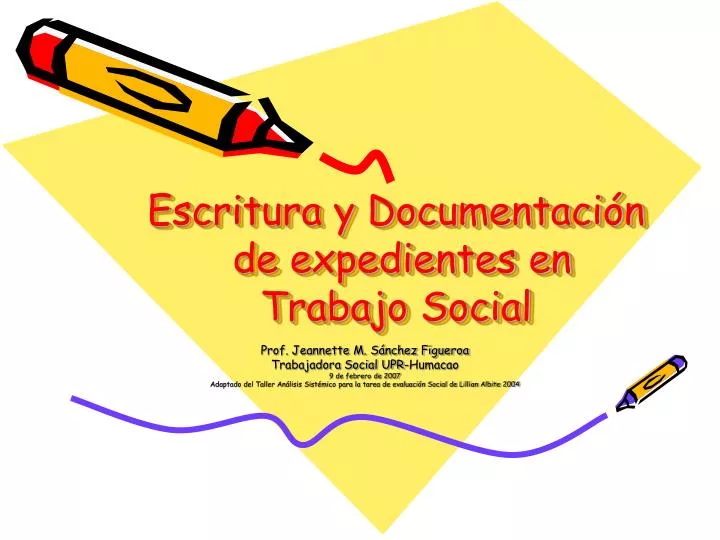 escritura y documentaci n de expedientes en trabajo social