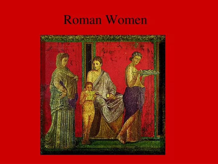 roman women