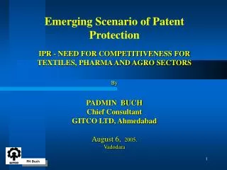 PATENT AWARENESS …...