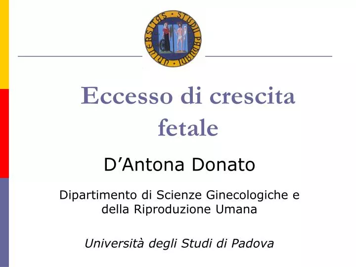 eccesso di crescita fetale