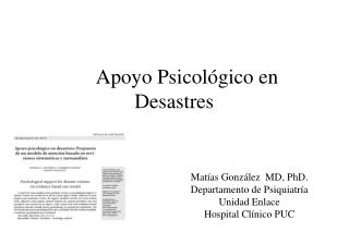 apoyo psicol gico en desastres