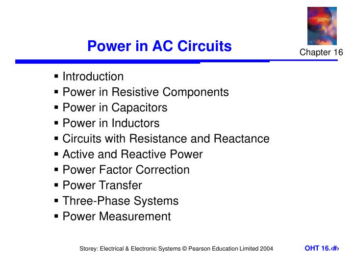 power in ac circuits