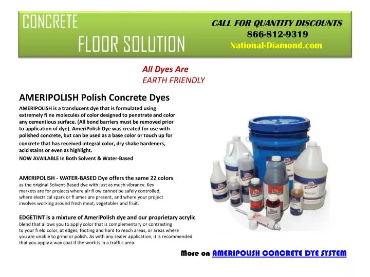 concrete floor solution