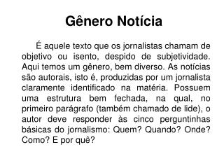g nero not cia