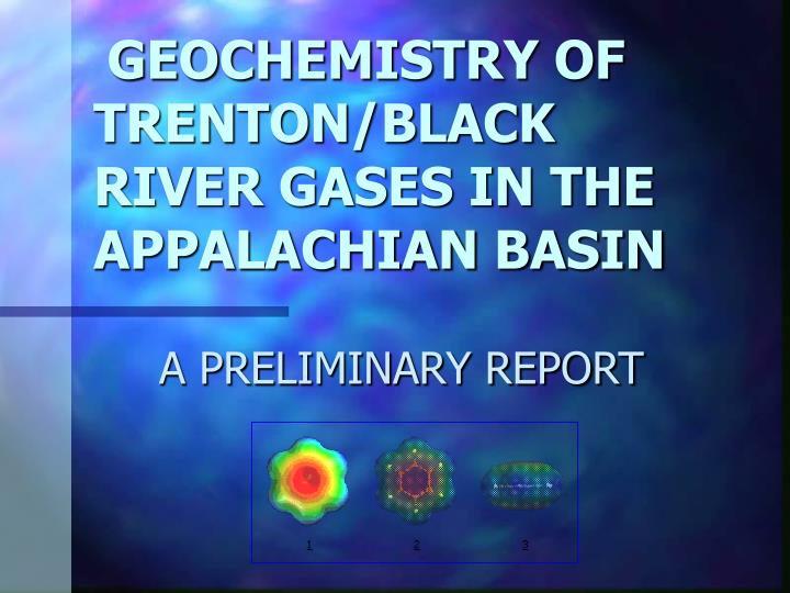 geochemistry of trenton black river gases in the appalachian basin