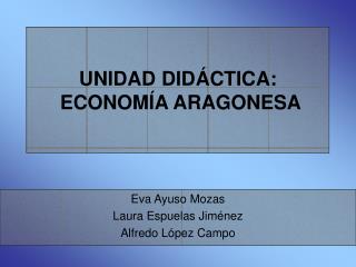 unidad did ctica econom a aragonesa