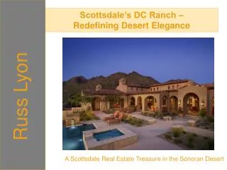 scottsdale’s dc ranch – redefining desert elegance