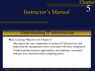 Understanding IT Infrastructure