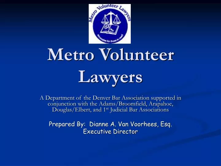 metro volunteer lawyers
