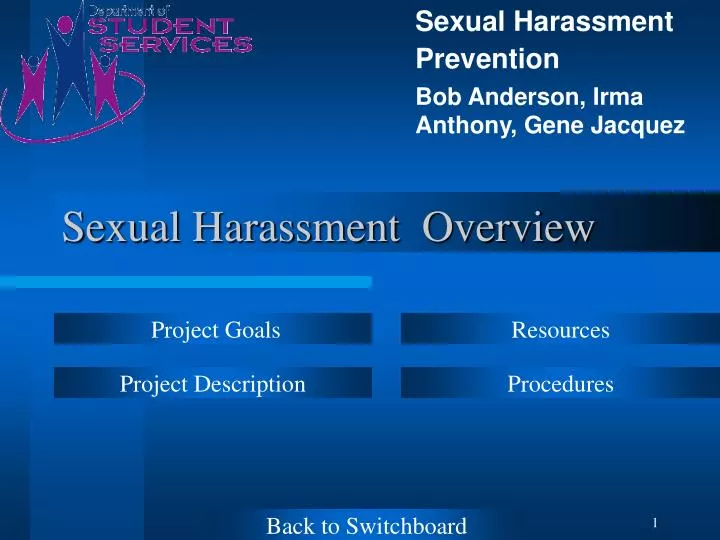 sexual harassment overview