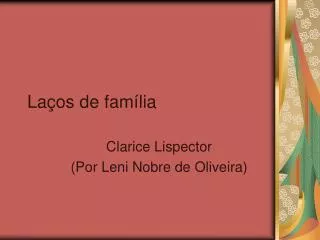 la os de fam lia