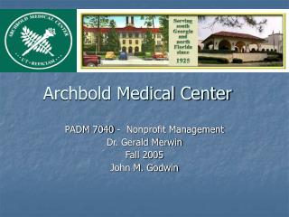 Archbold Medical Center