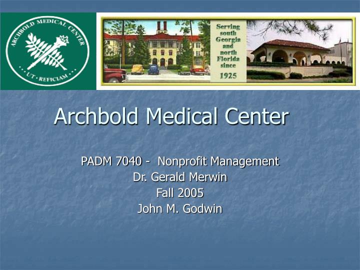 archbold medical center