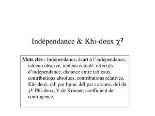 ind pendance khi deux