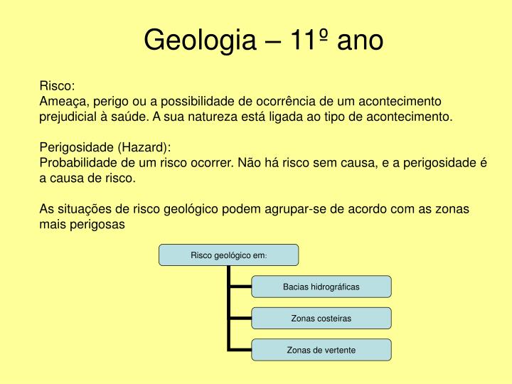 geologia 11 ano