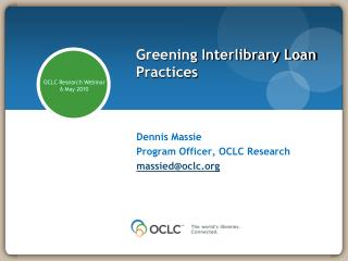 Greening Interlibrary Loan Practices