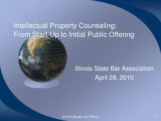 Intellectual Property Counseling: From Start-Up to Initial Public Offering