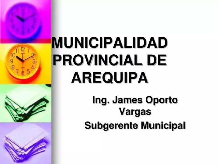 municipalidad provincial de arequipa