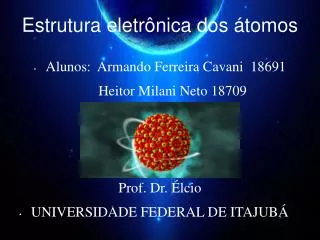 estrutura eletr nica dos tomos