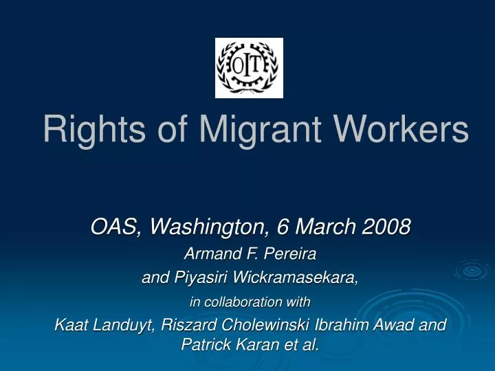 rights of migrant workers