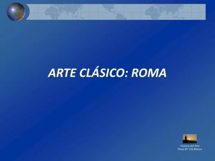 arte cl sico roma