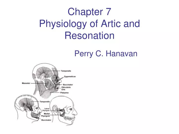 chapter 7 physiology of artic and resonation