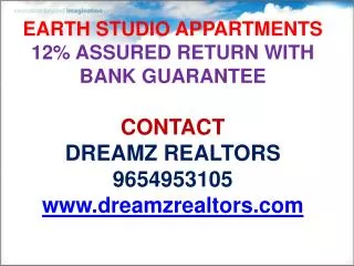 earth studio appartments,noida,call 9654953105