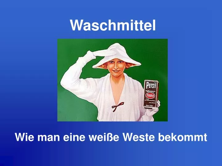 waschmittel