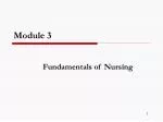 Module 3 - slide 1