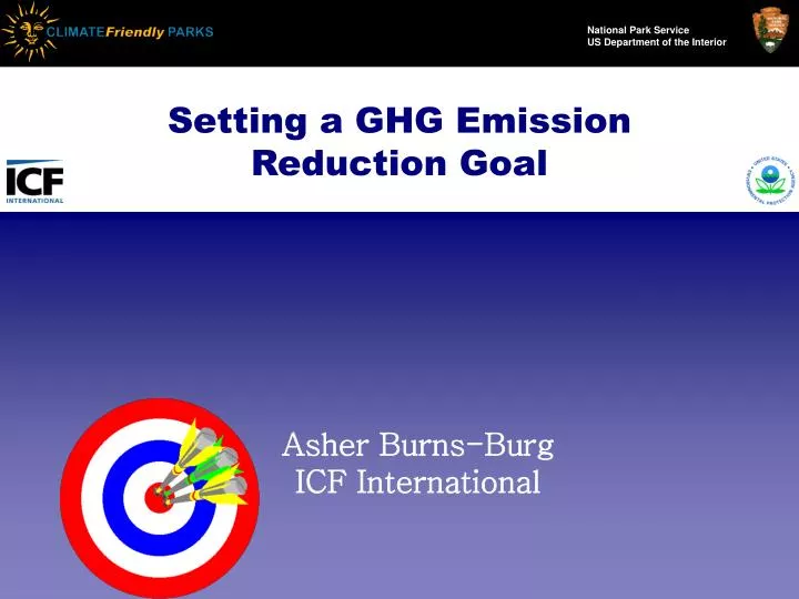 setting a ghg emission reduction goal