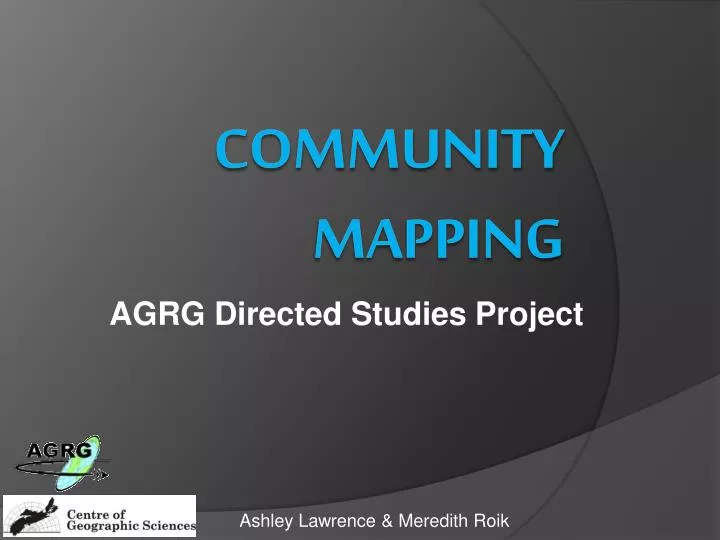 agrg directed studies project ashley lawrence meredith roik