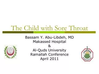 The Child with Sore Throat