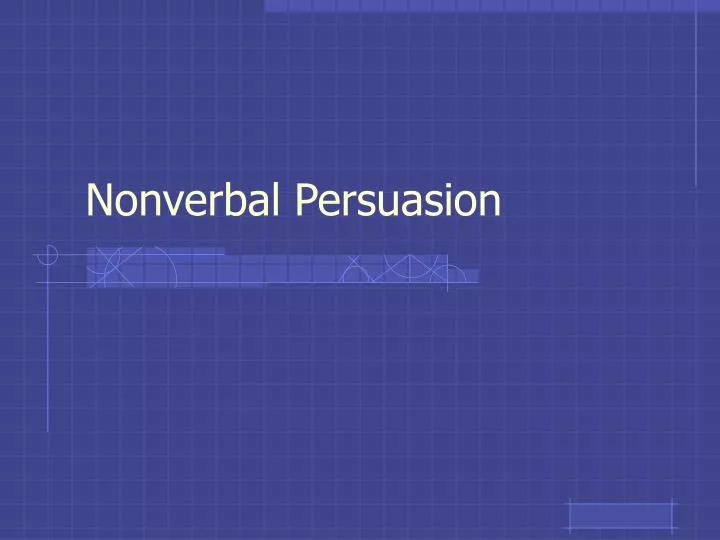 nonverbal persuasion