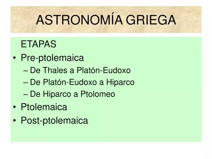 astronom a griega