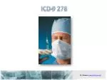 ICD-9 278 - slide 1