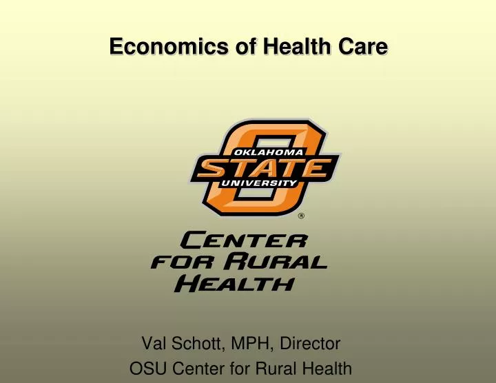 economics of health care