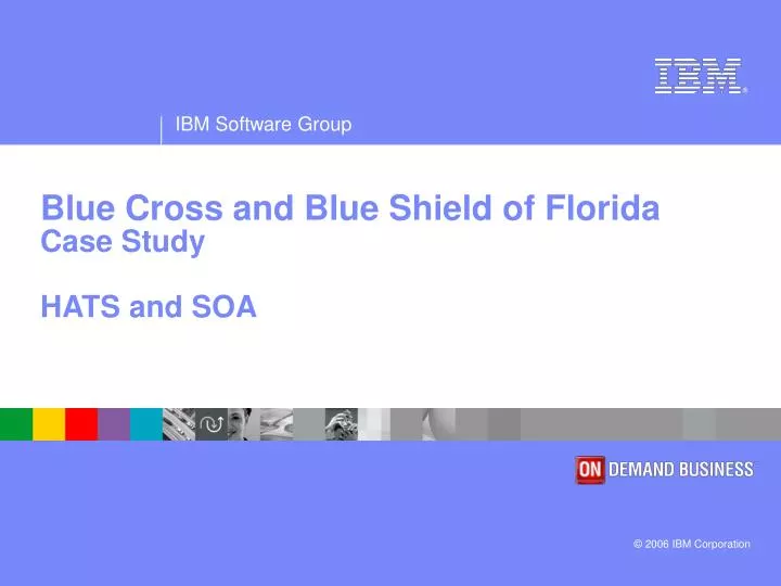blue cross and blue shield of florida case study hats and soa