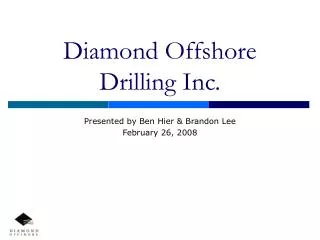 Diamond Offshore Drilling Inc.