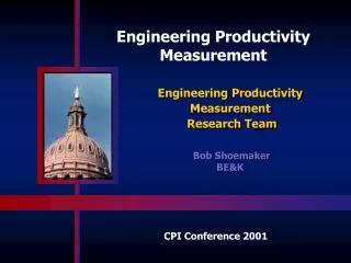 Engineering Productivity Measurement