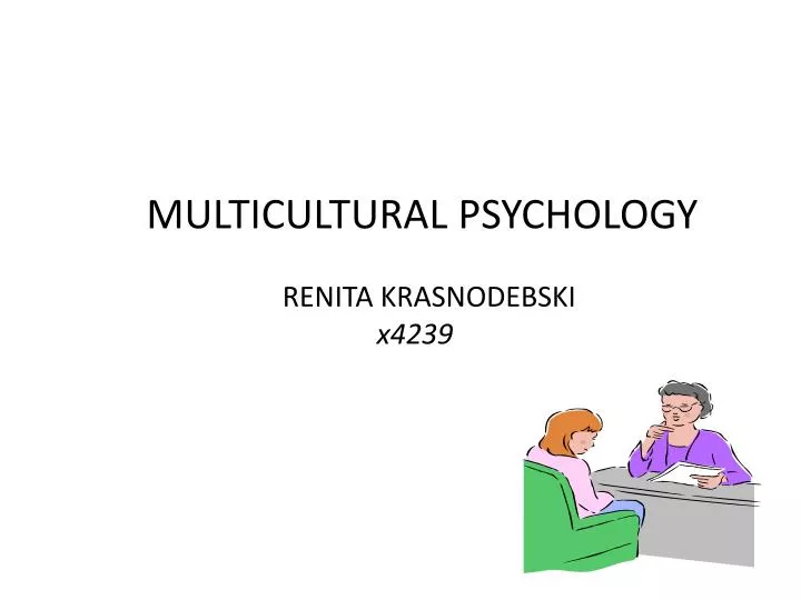multicultural psychology