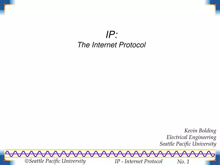 ip the internet protocol
