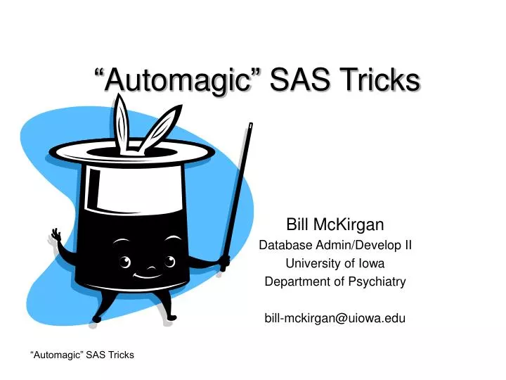 automagic sas tricks