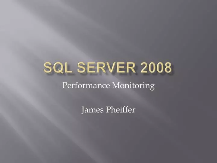 sql server 2008