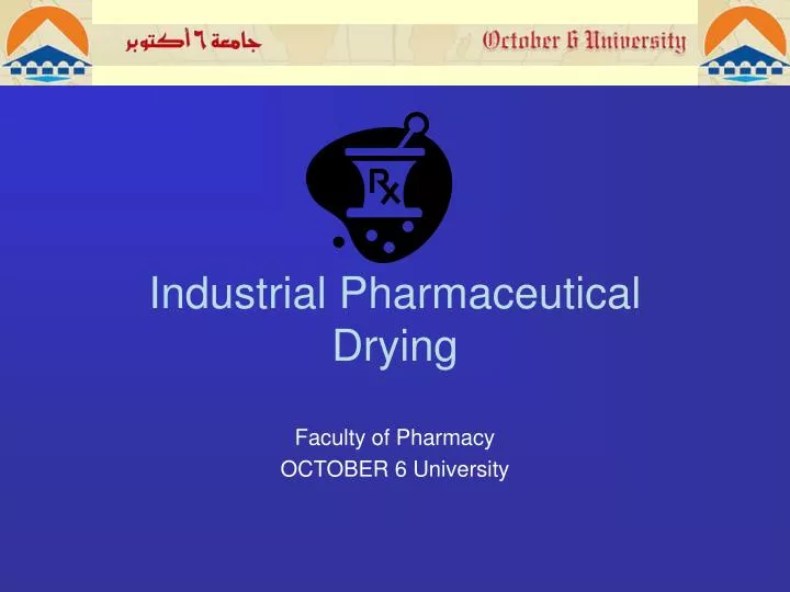 industrial pharmaceutical drying