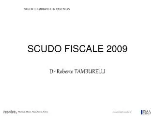 scudo fiscale 2009
