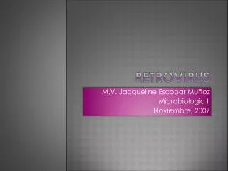 retrovirus