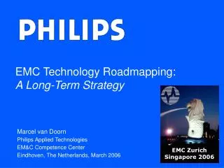 EMC Technology Roadmapping: 	 A Long-Term Strategy