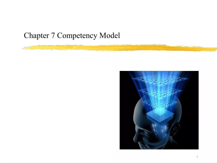 chapter 7 competency model